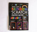 Rainbow Scratch Paper Note