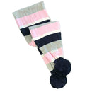 Korango | Knit Scarf  Stripe  PINK/NAVY RRP $21.90