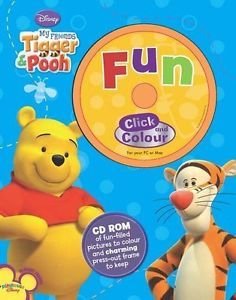 My Friends Tigger & Pooh Colouring and CD Rom book