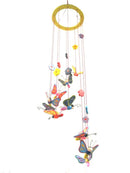 Wooden  Butterfly Hanging Mobile