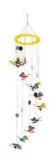 Wooden  Butterfly Hanging Mobile