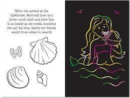 Scratch and Sketch Mermaids Art Activity Book