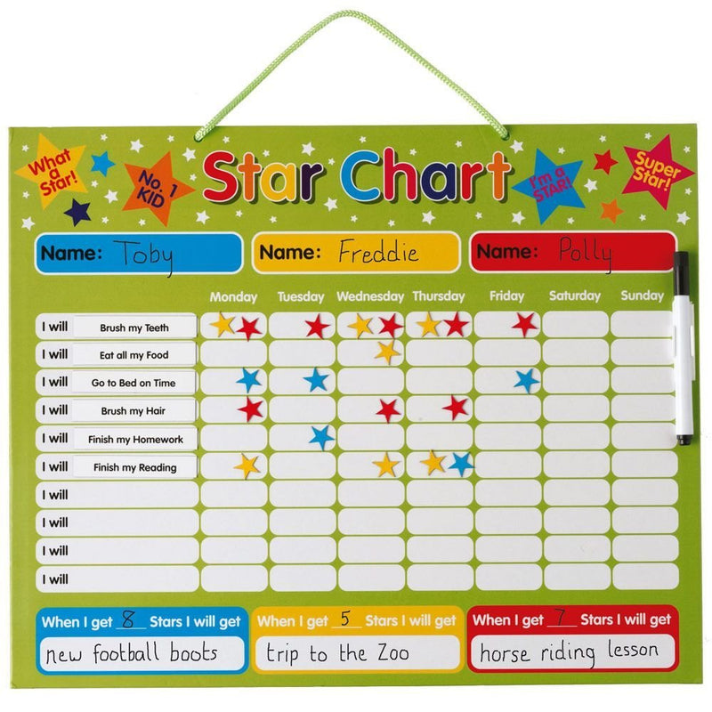 Star Chart Magnetic Learning/Reward Chart
