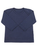Babu | Merino Navy long sleeve top