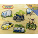 Mini Wooden Transport On The Land Puzzle