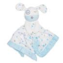 Lulujo | Blue Puppy Muslin Lovie