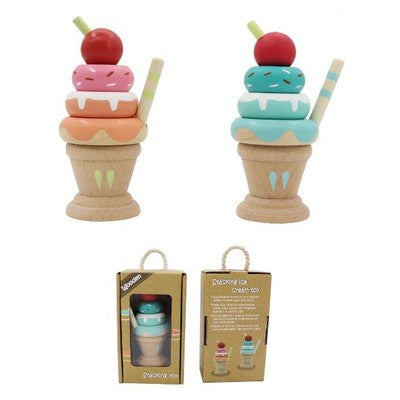 Wooden Stacking Icecream