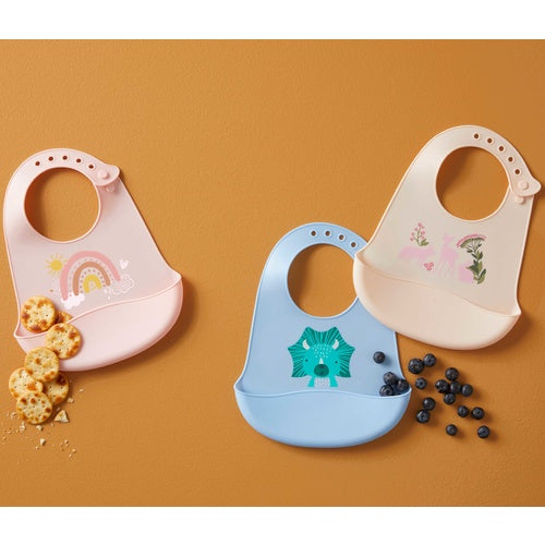 Jiggle & Giggle | WHIMSICAL SILICONE BIBS ASSORTED