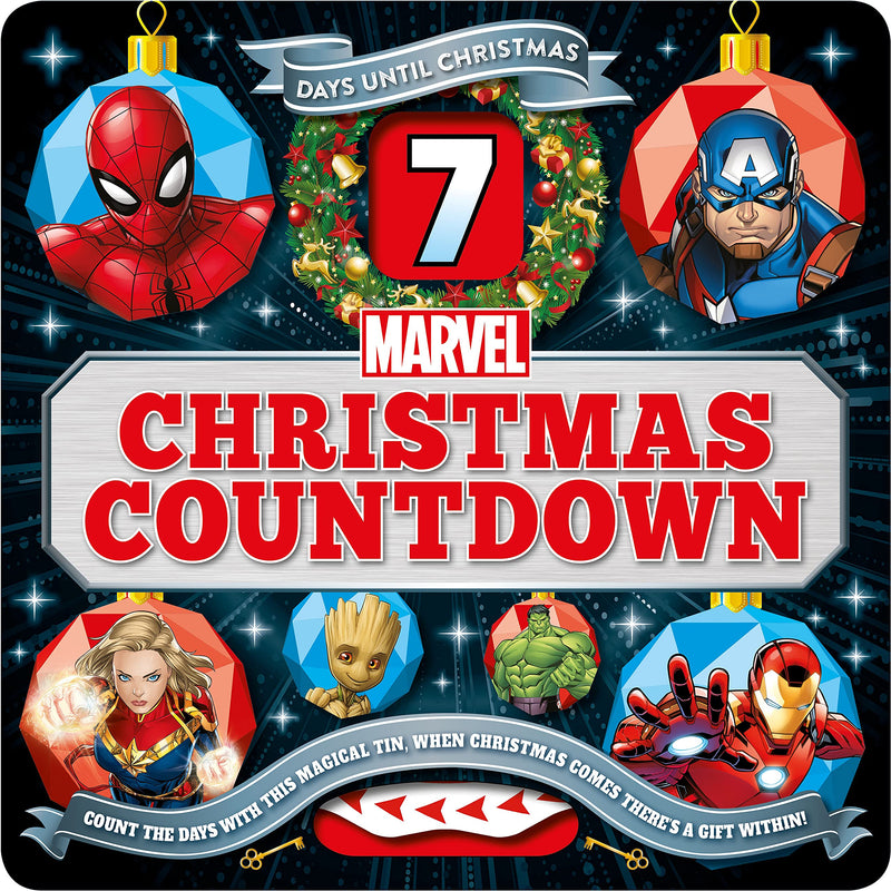 Marvel Countdown Christmas Tin RRP $44.99