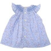Korango | Baby Girls Raglan Dress Blue Floral