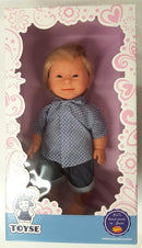 Paola Reina DOWN SYNDROME BABY DOLL Boy (Spanish doll)- Blue