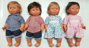 Paola Reina DOWN SYNDROME BABY DOLL Boy (Spanish doll)- Red shirt