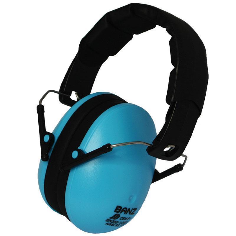 Banz Carewear Kids Ear Muffs (Blue) - 2-10+ Years