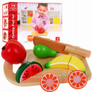 Toyslink | Wooden Cutting Fruit Set