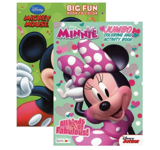 Minnie & Mickey  Jumbo Colouring & Activity  Book