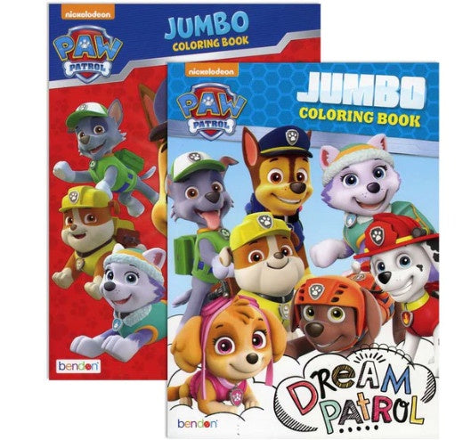 Paw Patrol Jumbo Colouring book