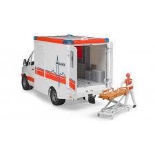 BRUDER | MB Sprinter Ambulance + driver & L&S module