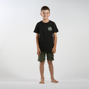 Hello Stranger | Scoop Tee-Black