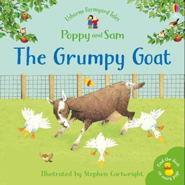 The Grumpy Goat | Usborne Farmyard Tales Mini book Series