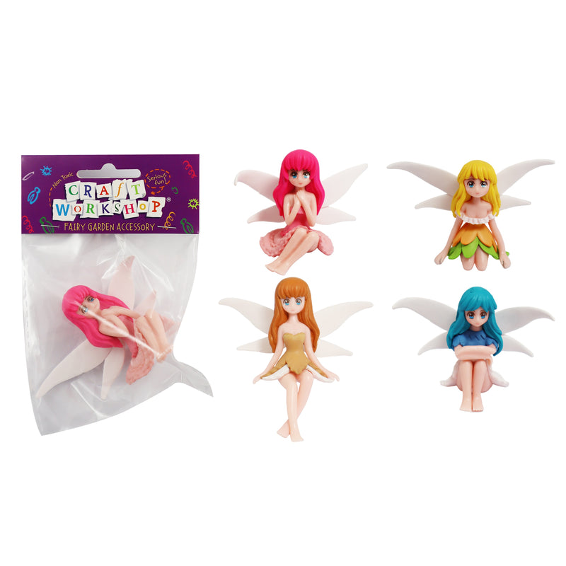 Fairy Figurine 7-8cm 4 Assorted