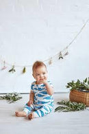 Wilson & Frenchy | Jungle Leaf short sleeve zipsuit