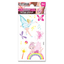Temp Tattoo Glitter Fairies 10x6cm