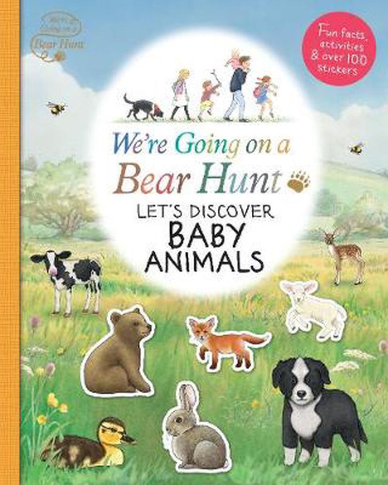 We're Going on a Bear Hunt- Let's Discover Baby Animals RPP $22.99