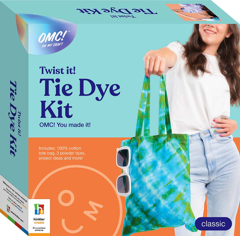 Hinkler | OMC! Twist It Tie Dye Kit