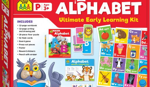 School Zone | Ultimate Learning Kits: Alphabets RRP $42.99