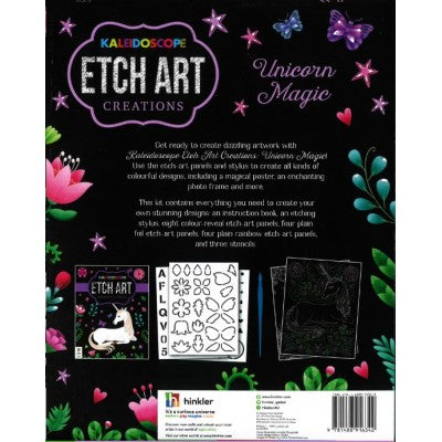 Kaleidoscope Etch Art Creations : Unicorn Magic