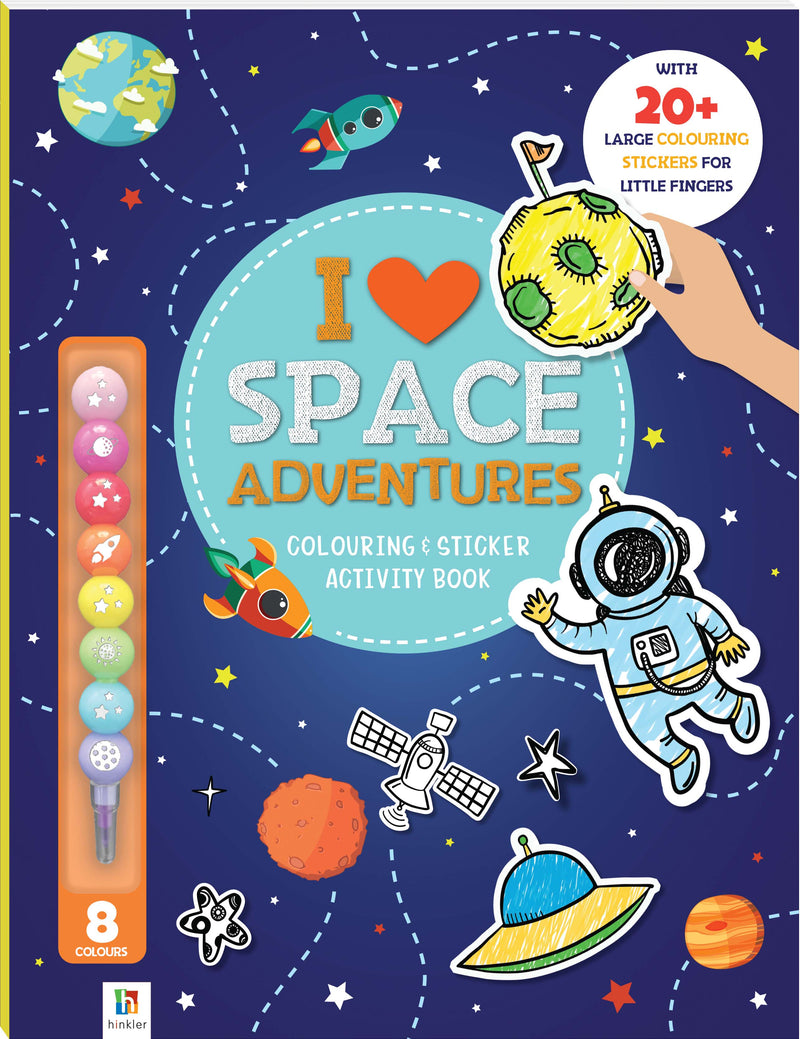 I Love Space Colouring & Activity Book