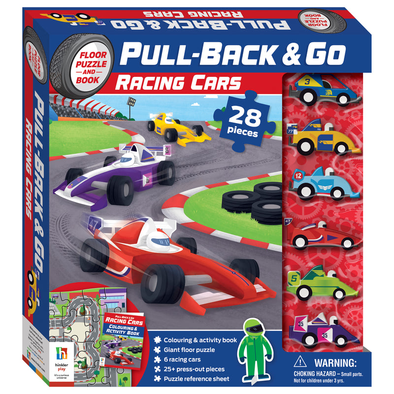 Hinkler Pull-back-and-go Kit: Racing Cars