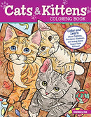 Cats and Kittens Coloring Book: Colour and Learn about