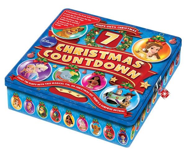 Disney Christmas Countdown Tin $44.99