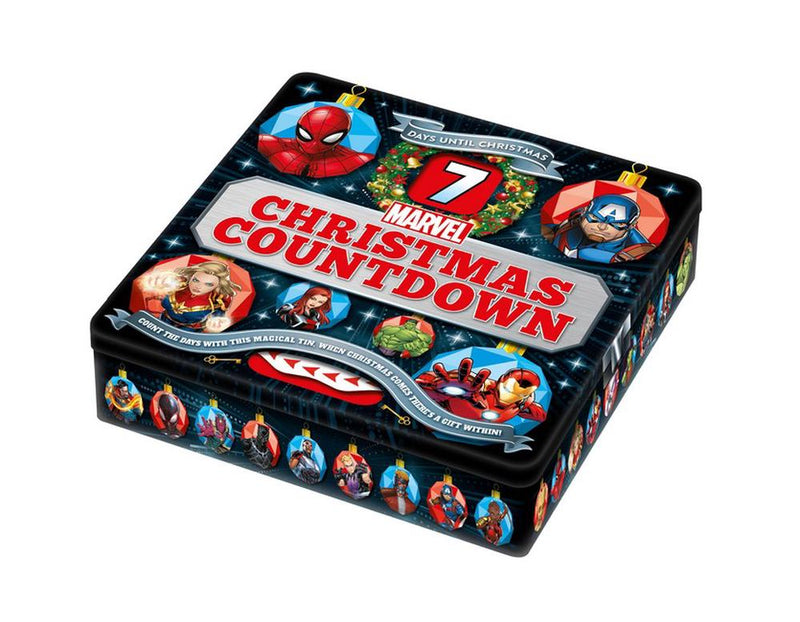 Marvel Countdown Christmas Tin RRP $44.99