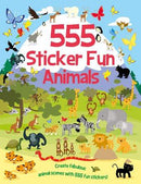 555 Sticker Fun Animals World
