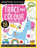 Trace & Colour - Sticker Activity Book