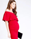 Ripe Maternity | SOIREE OFF SHOULDER DRESS