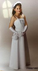 Bamboo | Girls Bridesmaid White Dress