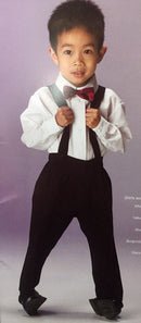 Bamboo | Cute Boys Cupid range Navy overalls