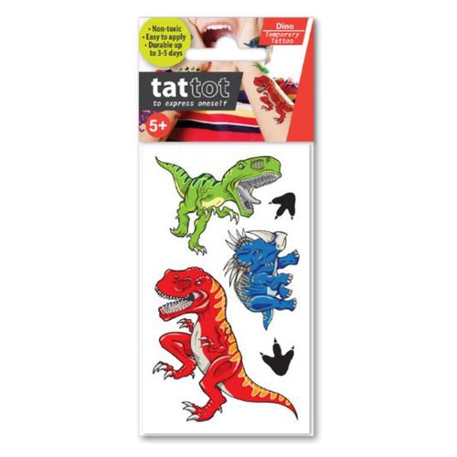 Temp Tattoo Dinosaurs 6x10cm