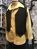 Bamboo | Boys Black formal waistcoat vest