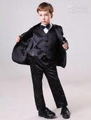 Bamboo | Boys Black formal waistcoat vest