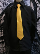 Bamboo | Boys Polyester Formal Shirt - Black RRP $49.99