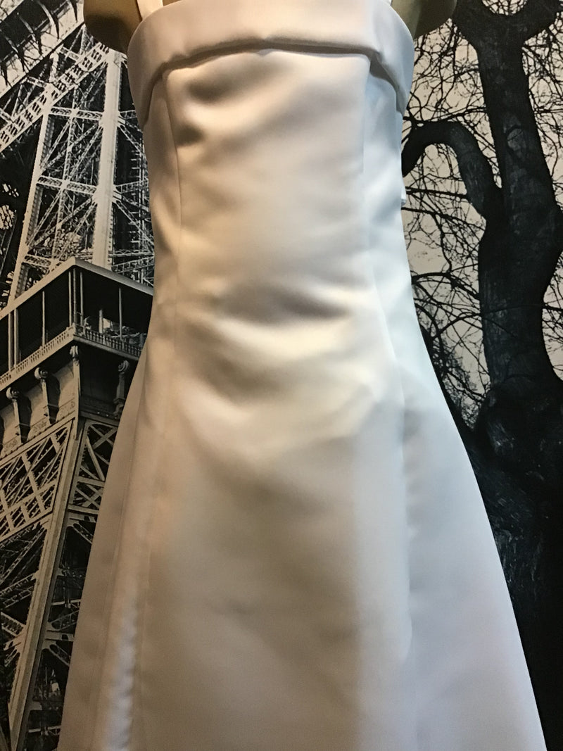 Bamboo | Girls Bridesmaid Ivory Dress