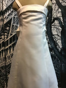 Bamboo | Girls Bridesmaid White Dress