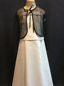 Bamboo | Girls Bridesmaid Split Flower Embroidery Dress