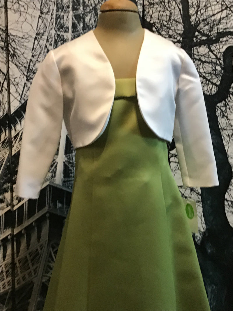 Bamboo | Wear Girls Apple Green Long Formal Dress Style 1003