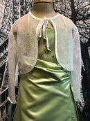 Bamboo | Girls Bridesmaid Green Dress