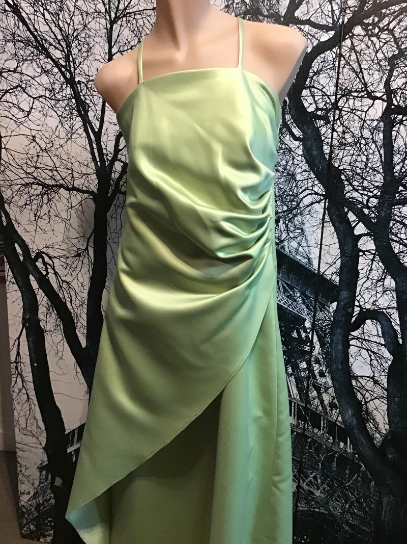 Bamboo | Girls Bridesmaid Green Dress